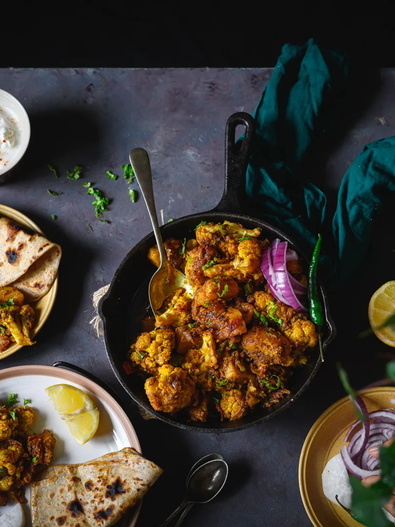 Aloo gobi: Dhaba style aloo gobhi recipe