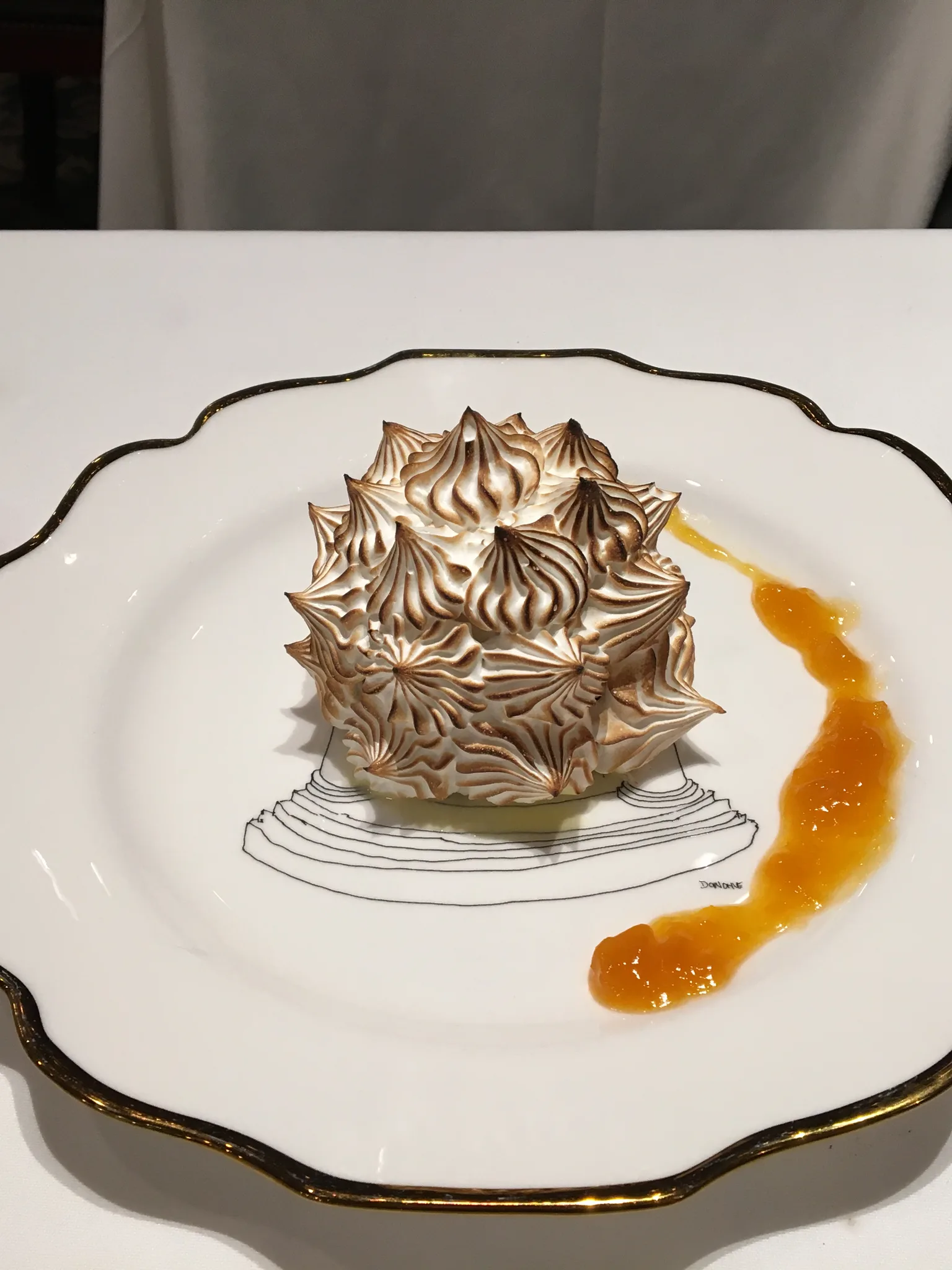 Baked Alaska: Baked Alaska at Delmonico's