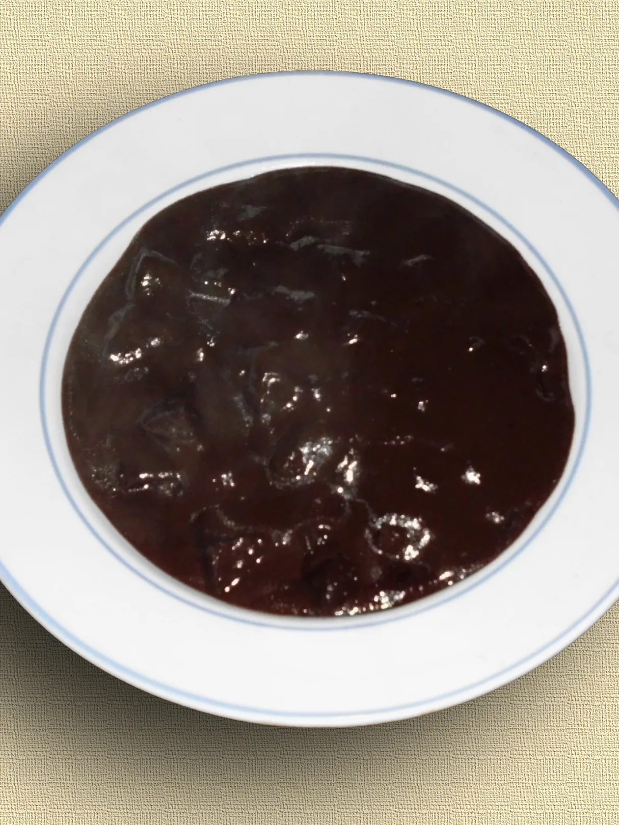 Edo black soup: Schwarzsauer