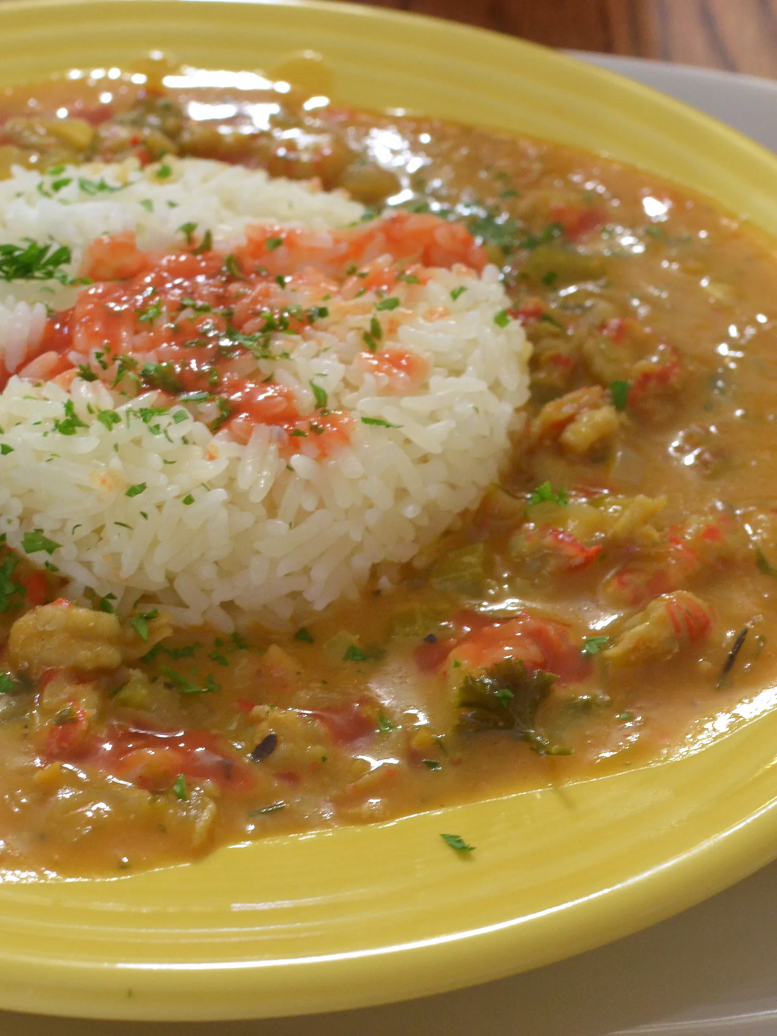 étouffée: Crawfish etouffee