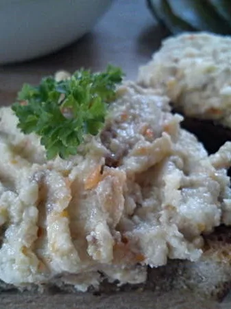forshmak: Vorschmack made of brined herring