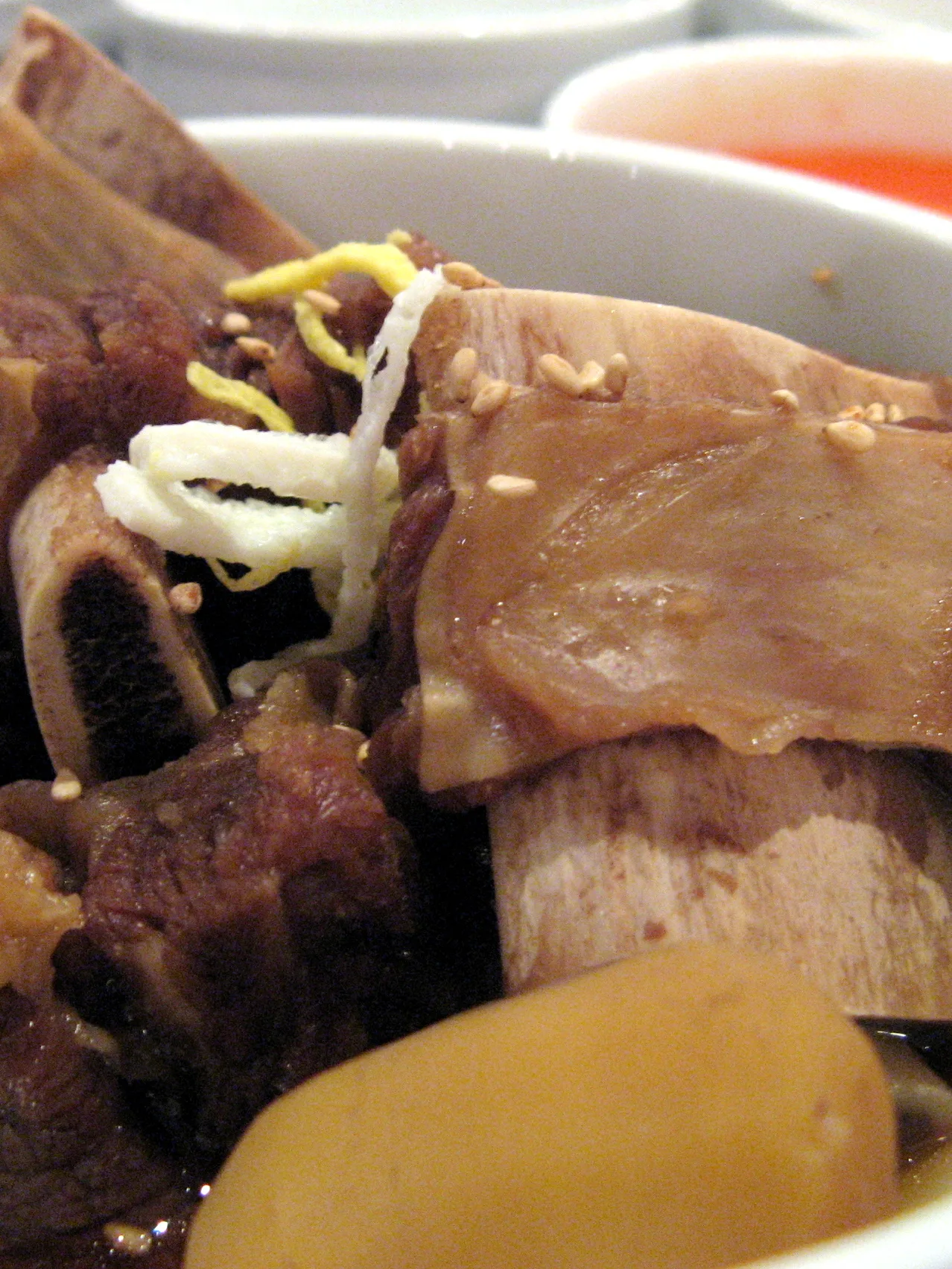 galbi-jjim, a photograph of the dish