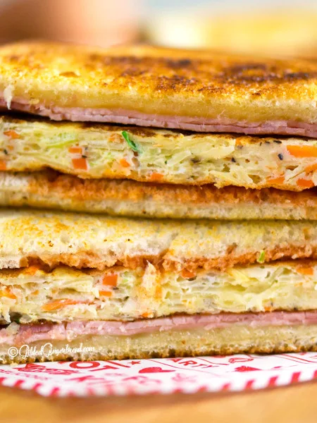 gilgeori toast: Gilgeori toast (Korean street toast)