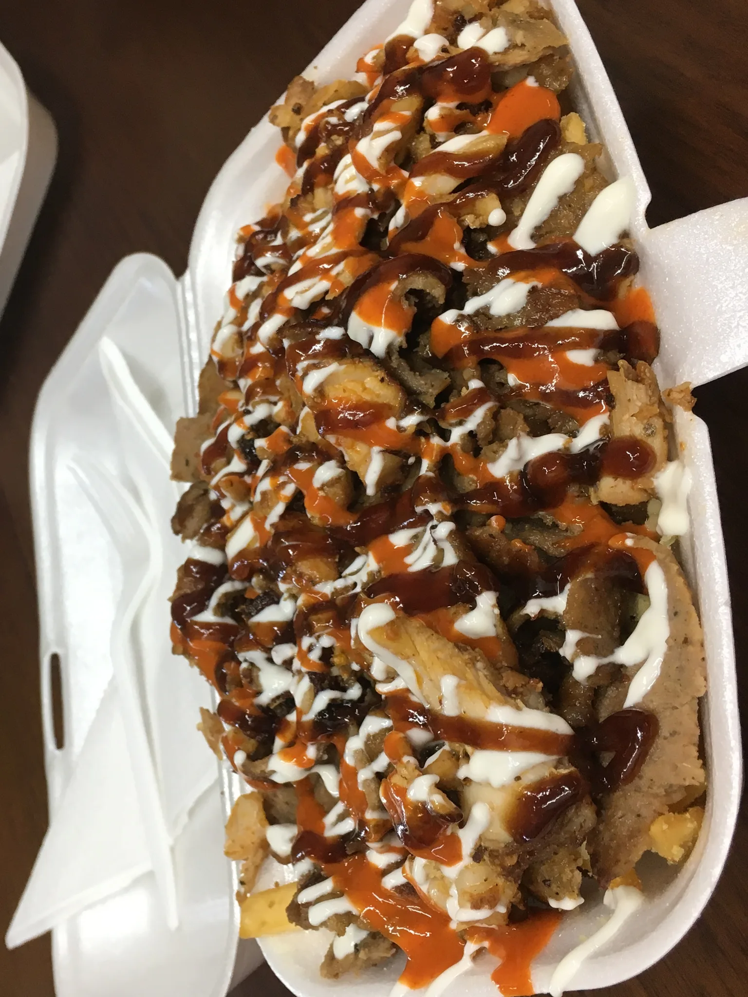 Halal snack pack: A photo of a halal snack pack