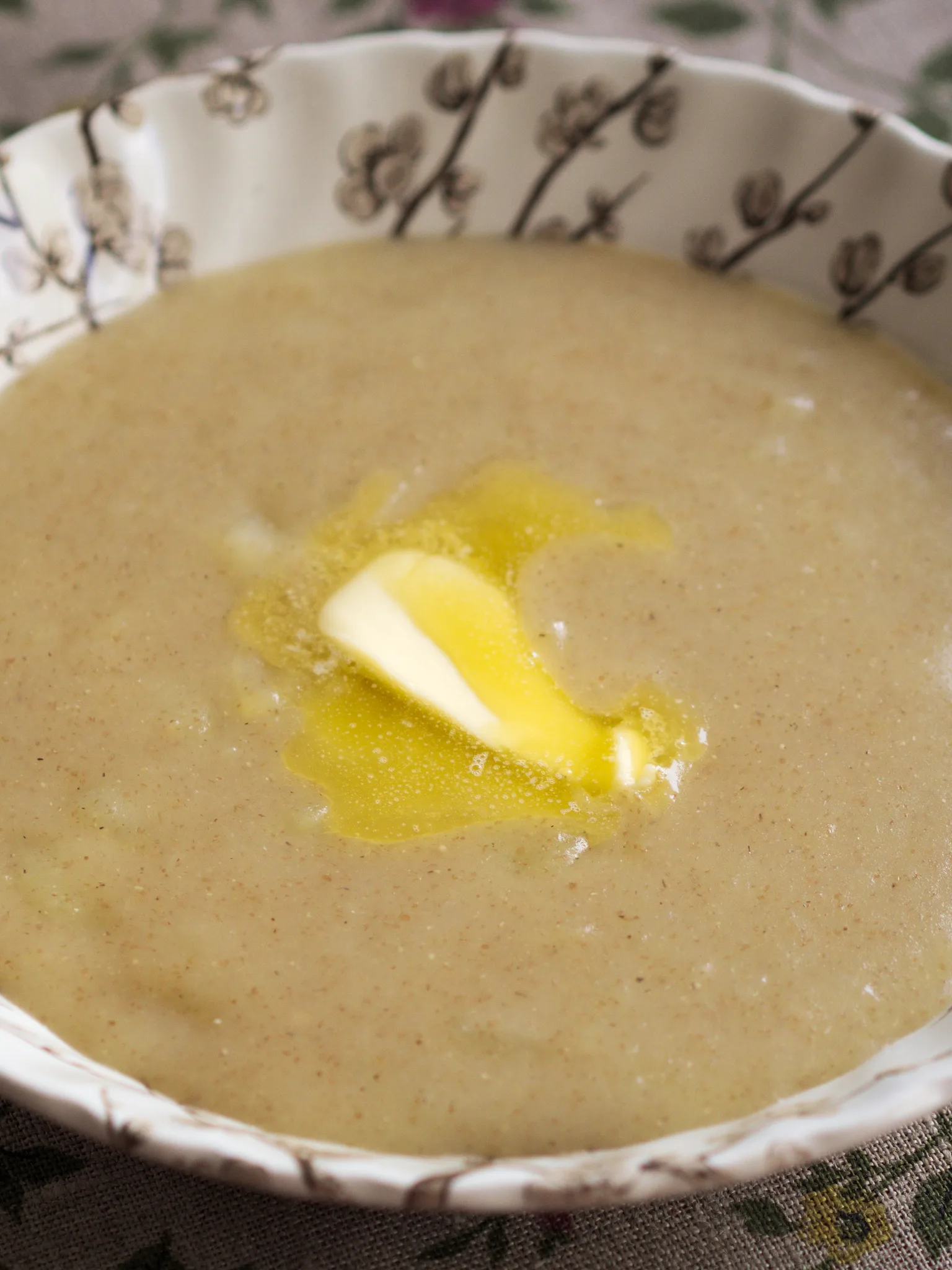 hapanlohko: Hapanlohko with a pat of butter