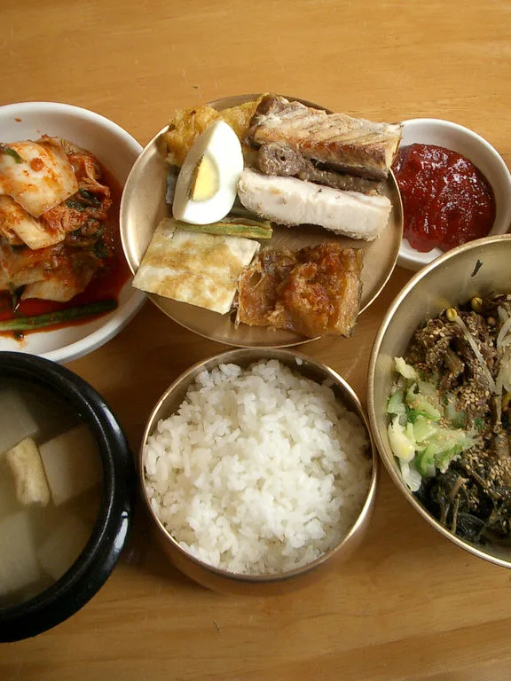 heotjesabap: Heotjesabab at a restaurant in Andong, South Korea 대한민국 안동시의 한 음식점에서 헛제사밥