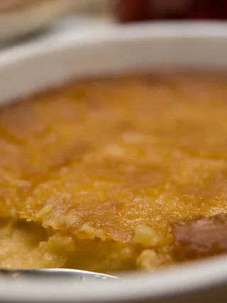 sweetened potato casserole: Jouluruokaa. Äiti teki