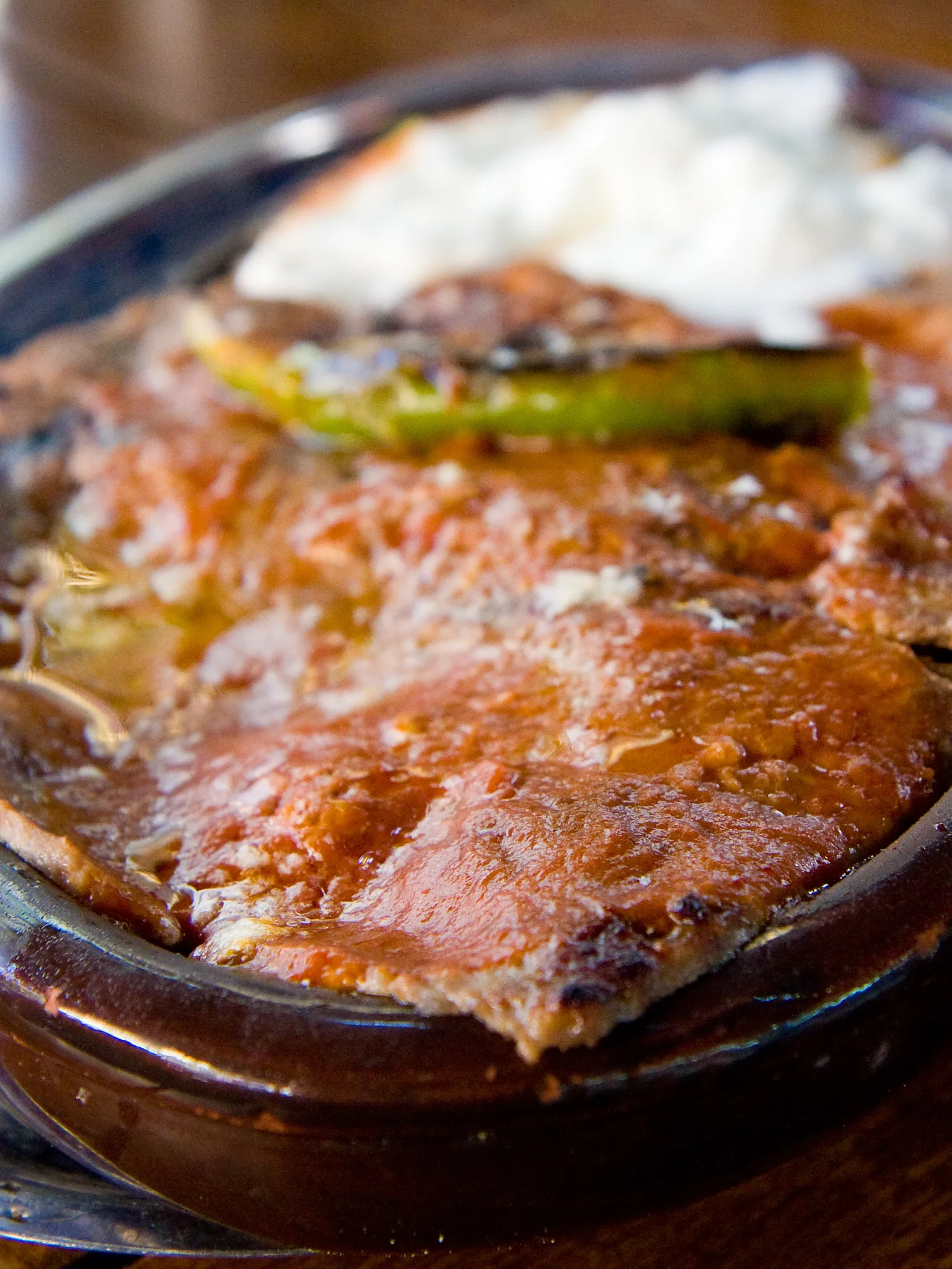 İskender kebab, a photograph of the dish