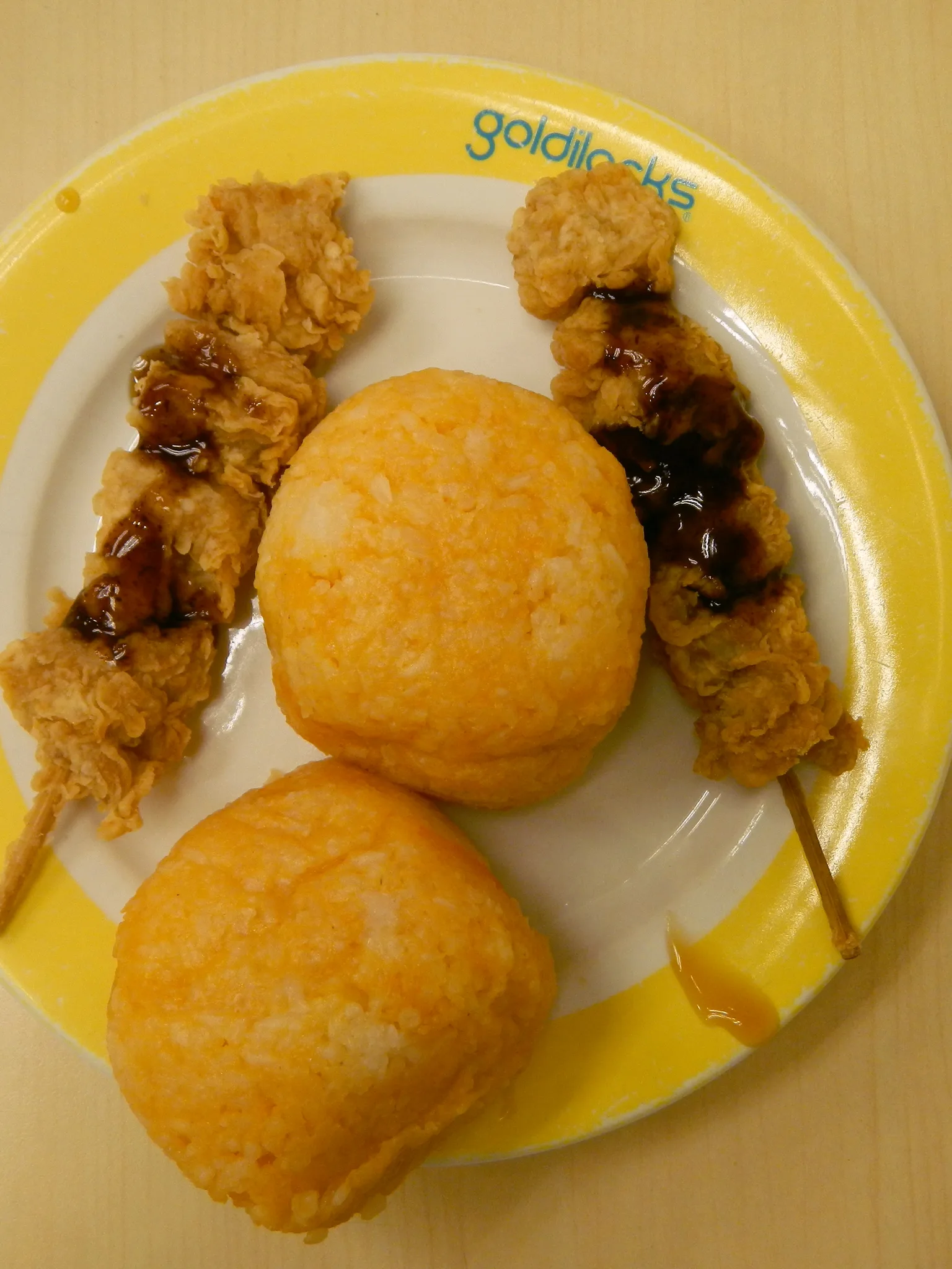 Java Rice: Java rice and chicken barbecue