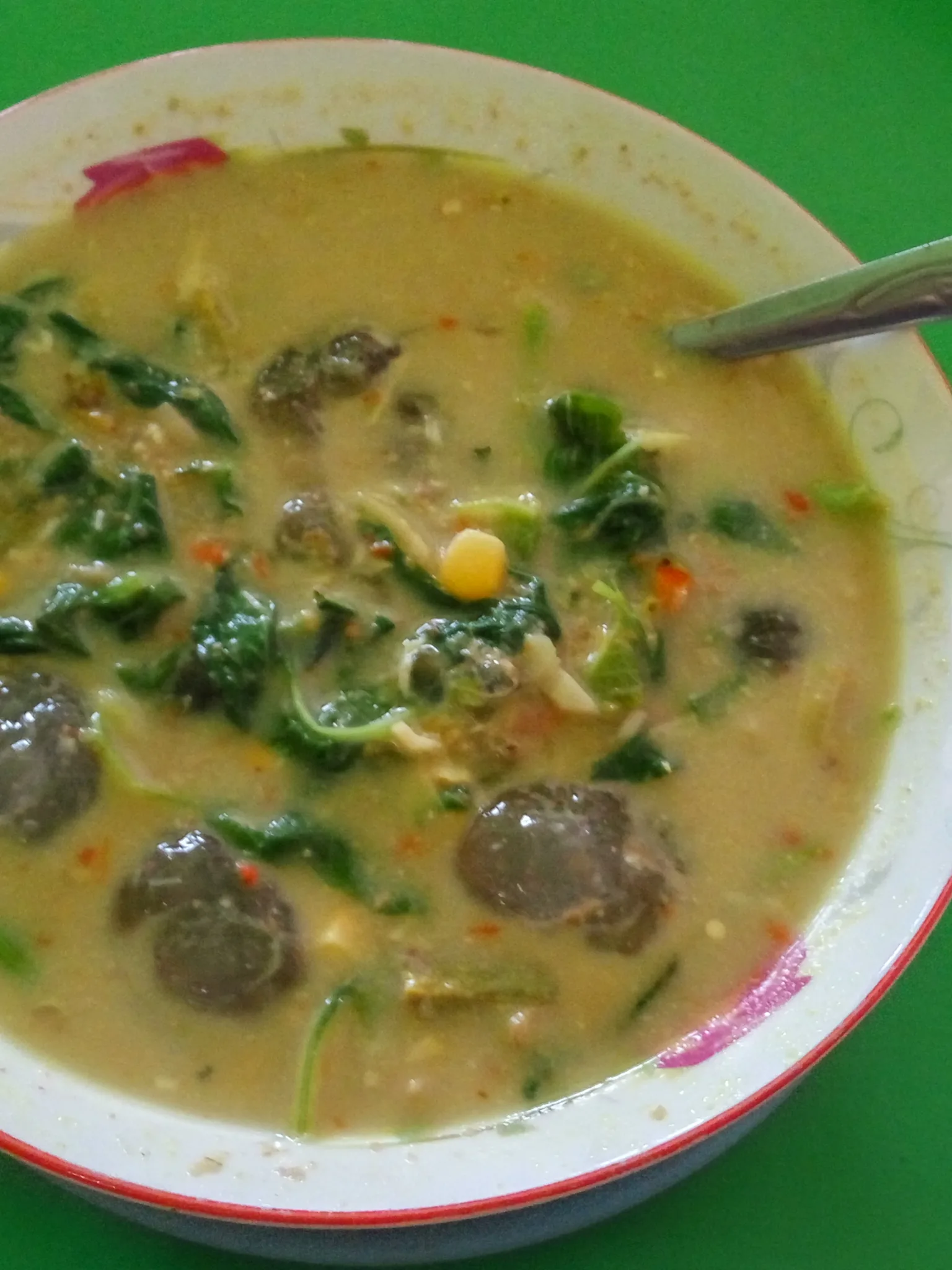 Kapurung: Kapurung, traditional cuisine from Celebes