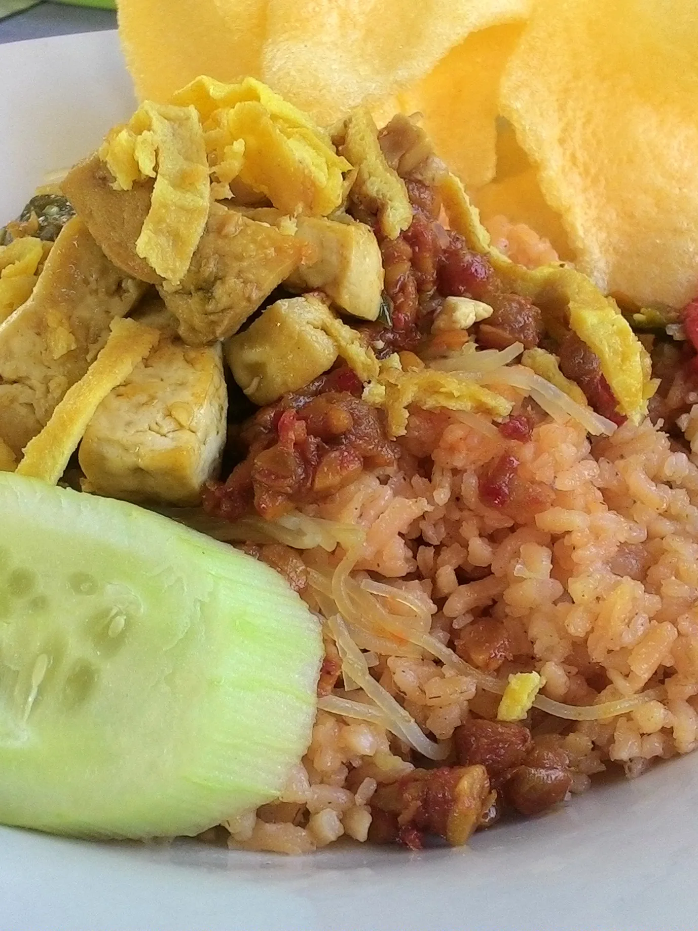 nasi minyak, a photograph of the dish