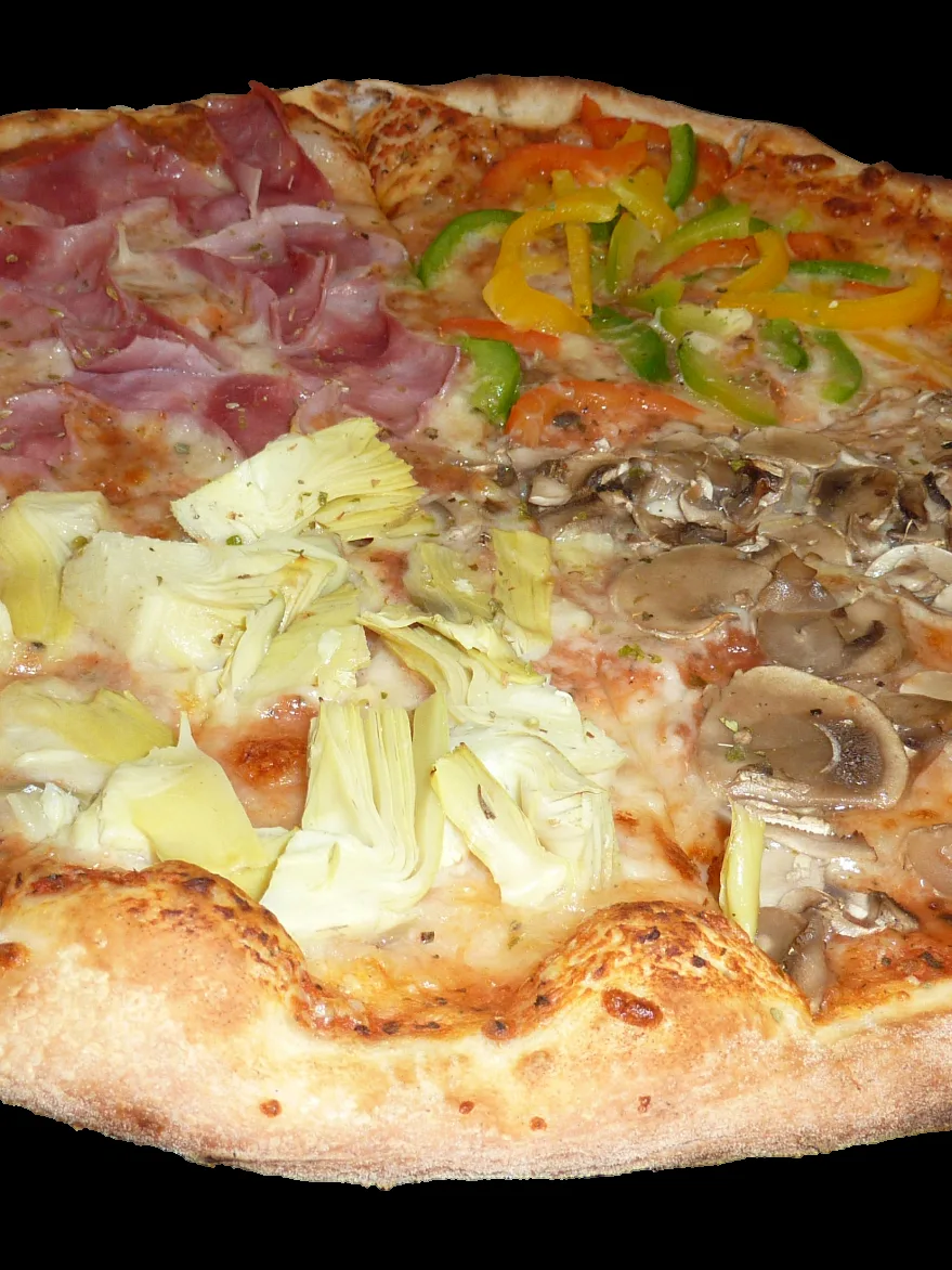 pizza quattro stagioni: Pizza Quattro Stagioni