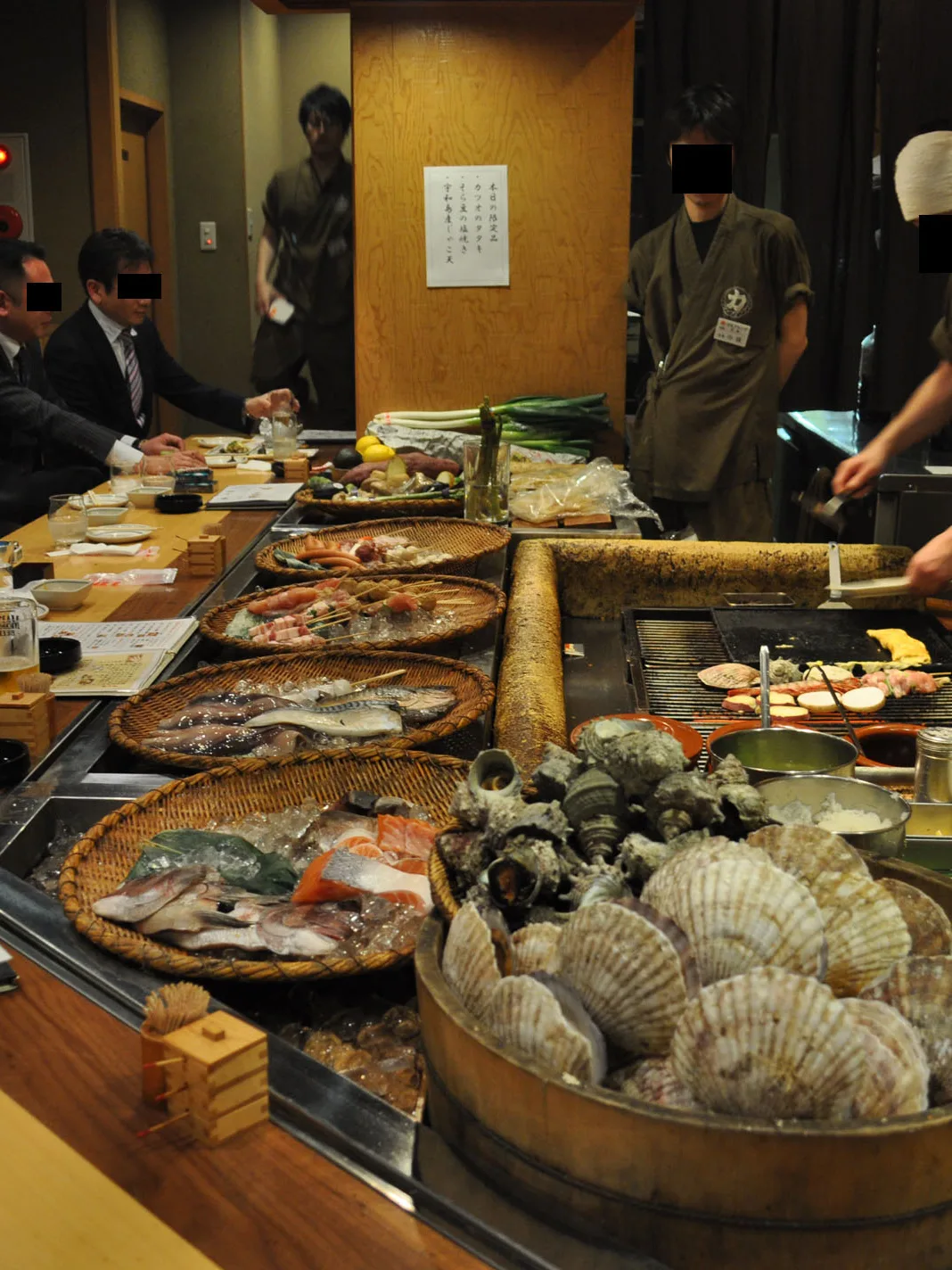 robatayaki: Robatayaki restaurant, Osaka