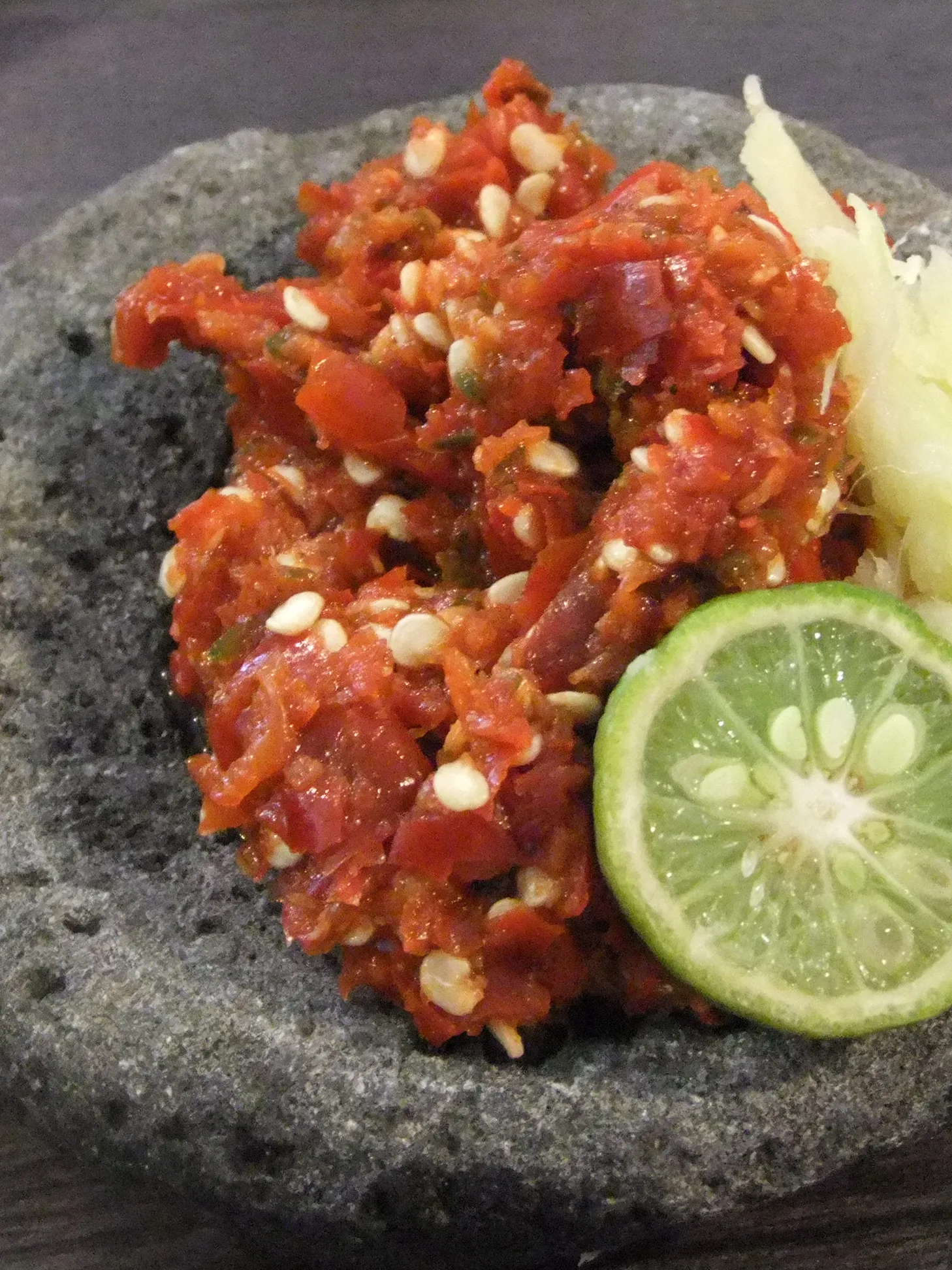Sambal tuktuk: Sambal untuk ikan bakar