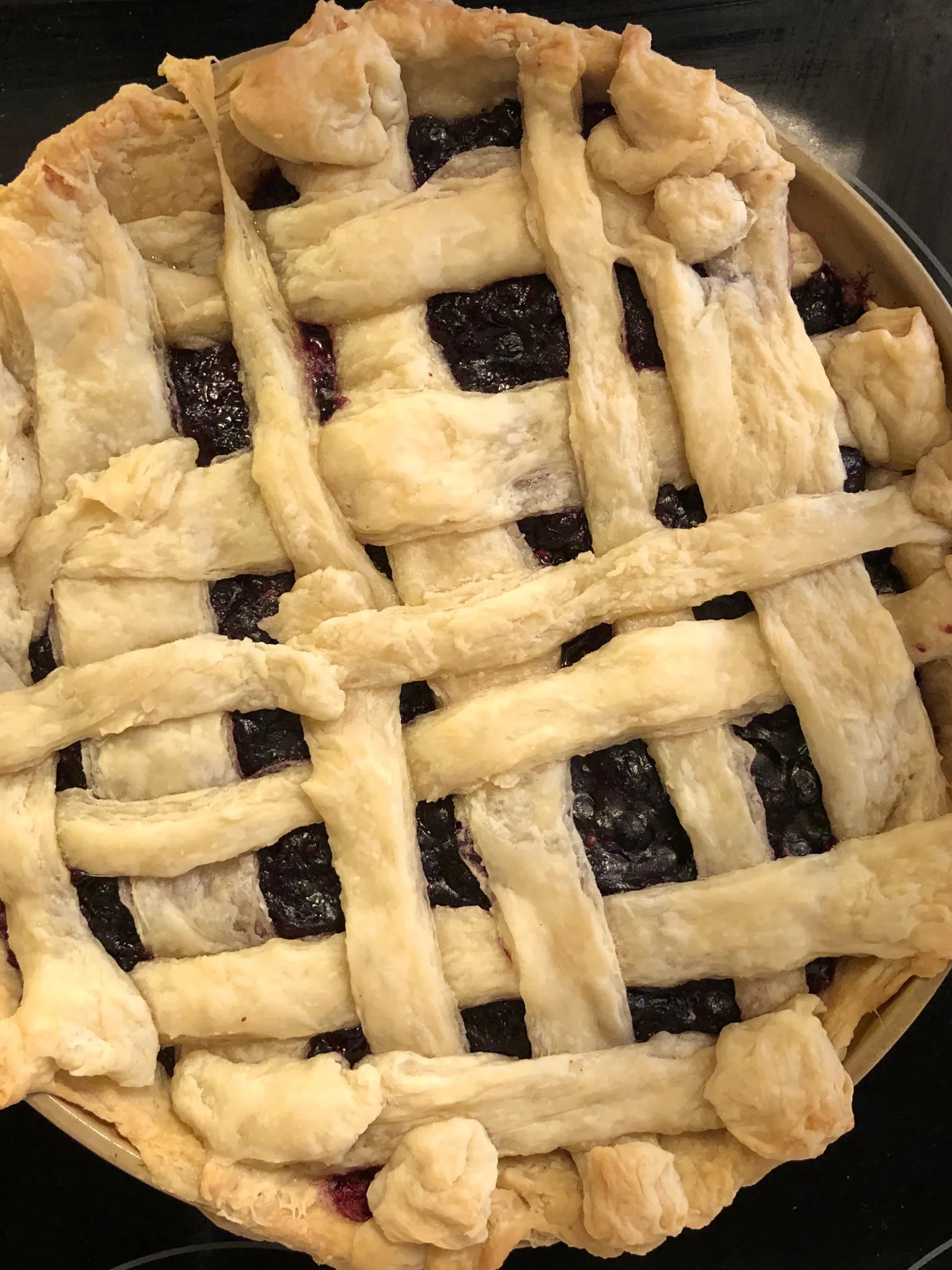 Saskatoon berry pie: Berry, berry good