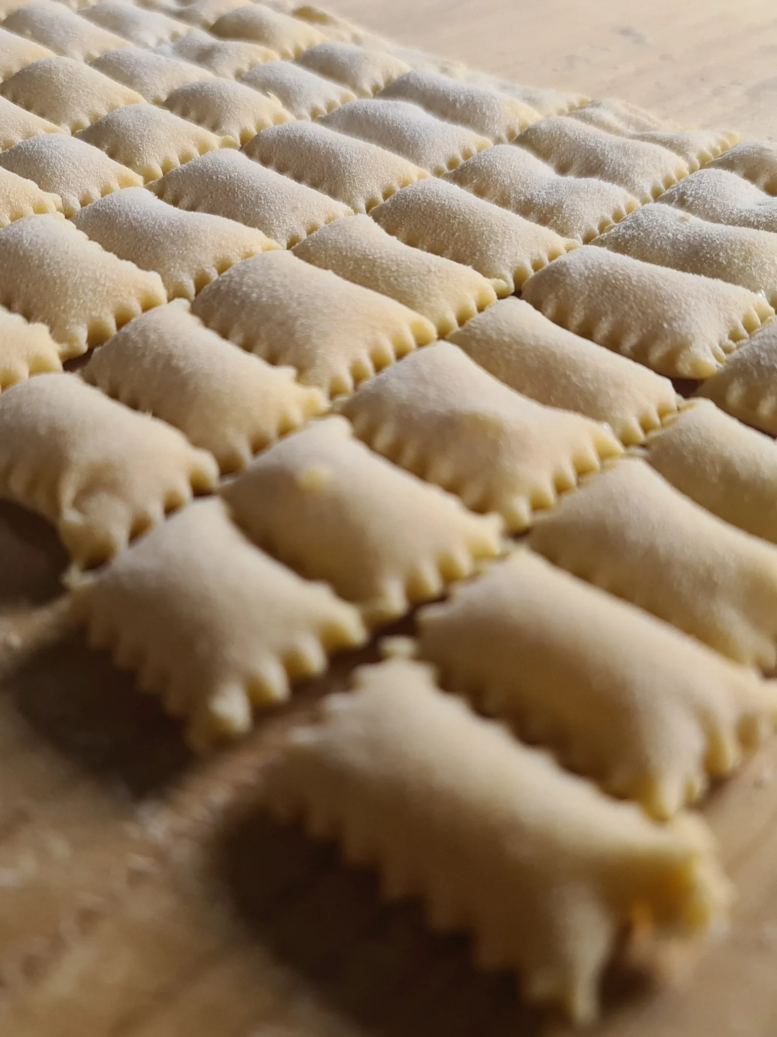 Minestra imbottita PAT: Preparation of spoja lorda