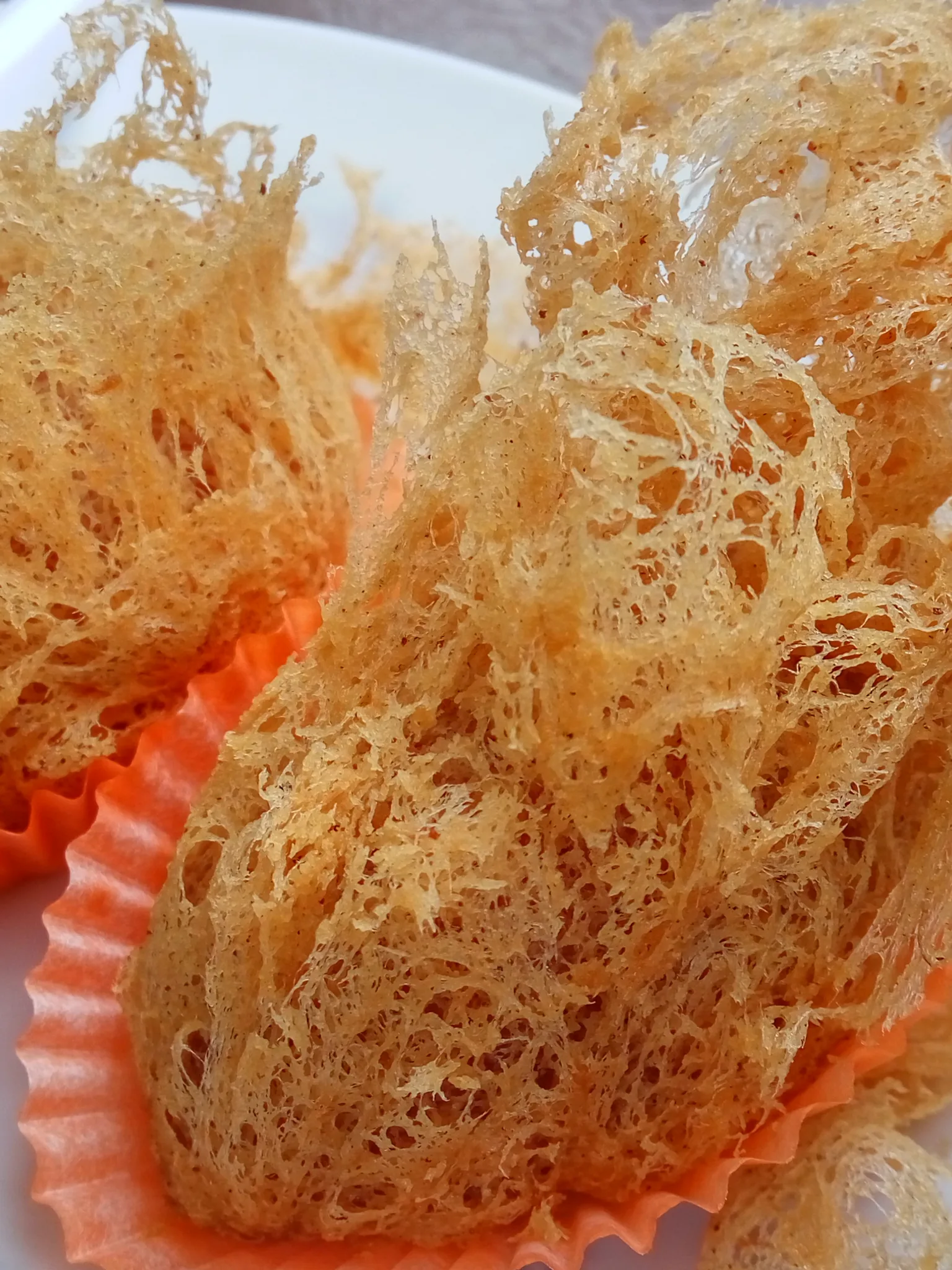 Taro dumpling: Taro dumplings, a Cantonese dim sum delicacy that is semi-crunchy on the outside and warm and soft on the inside