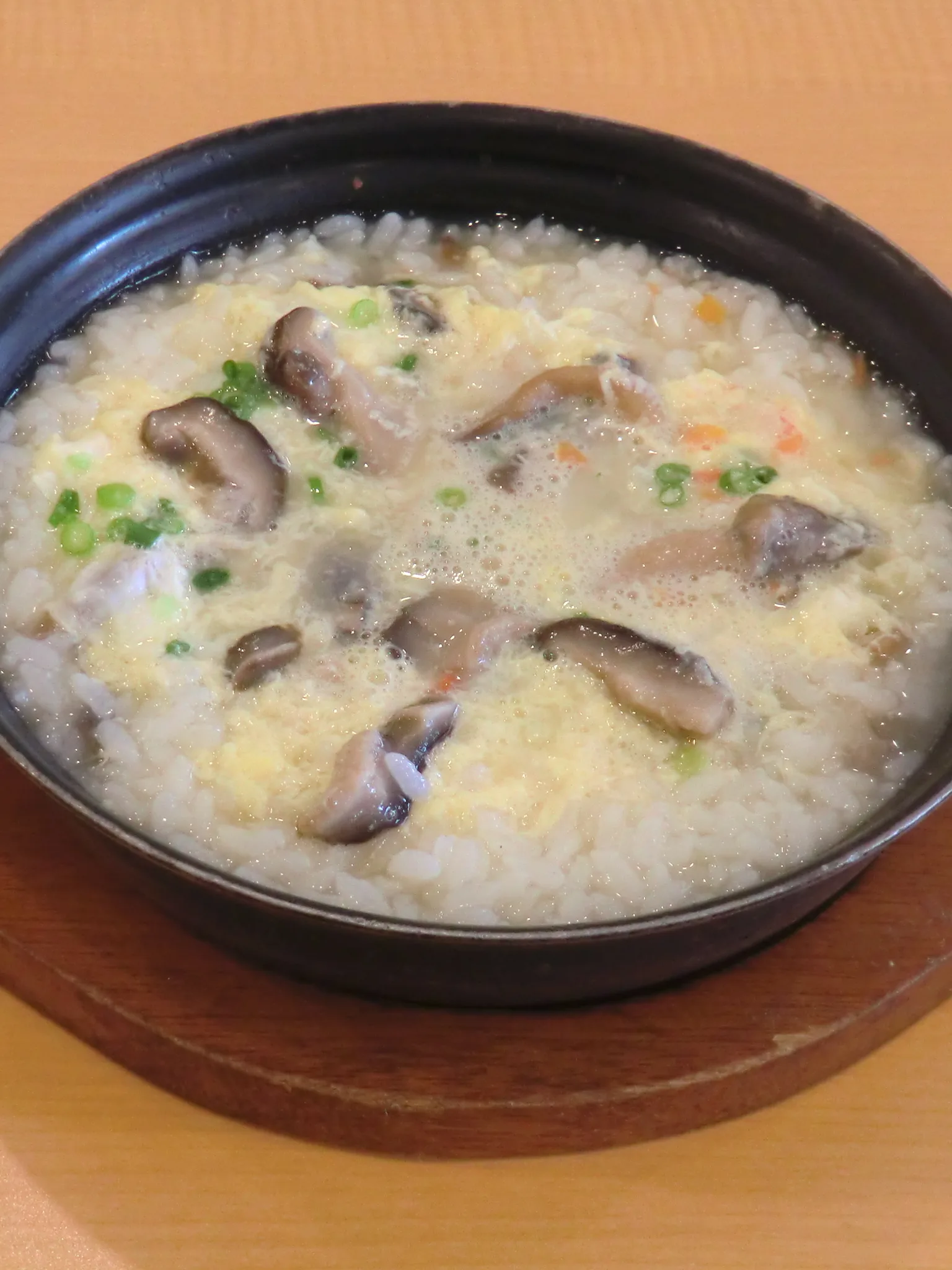 Zosui: Kinoko Zosui (きのこ雑炊), at Restaurant Gusto